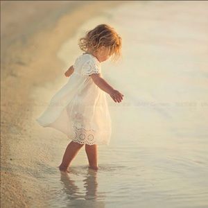 NEW Cotton Lace Embroidered Dress SZ 3